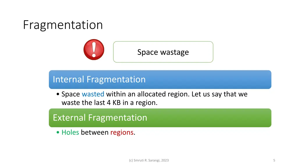 fragmentation