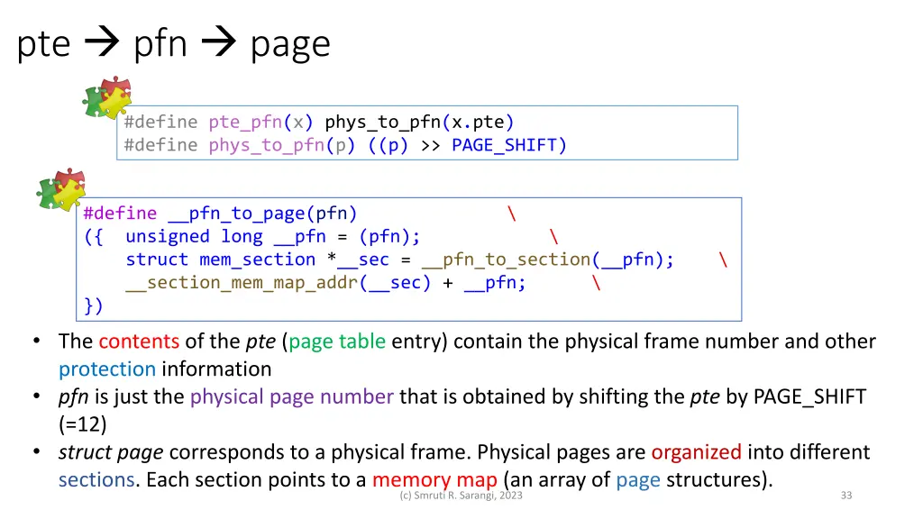 pte pfn page