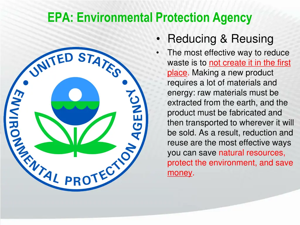 epa environmental protection agency