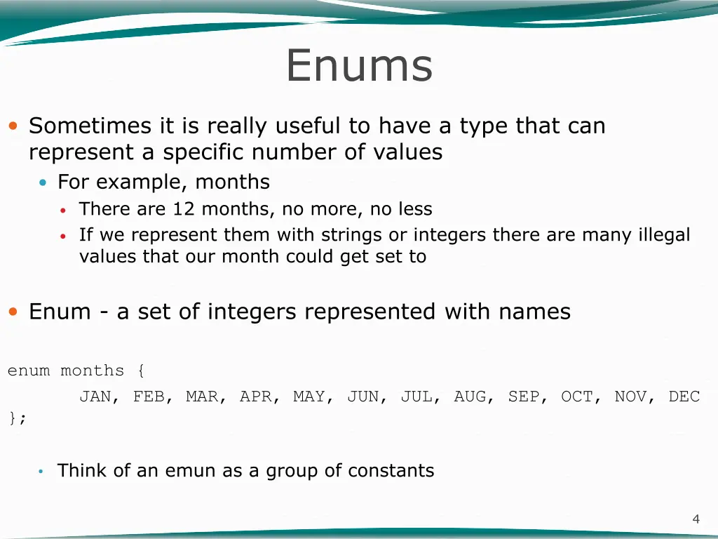 enums
