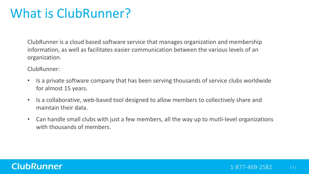 what is clubrunner