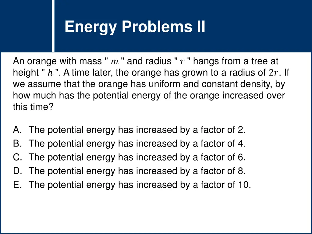 question title question title energy problems ii