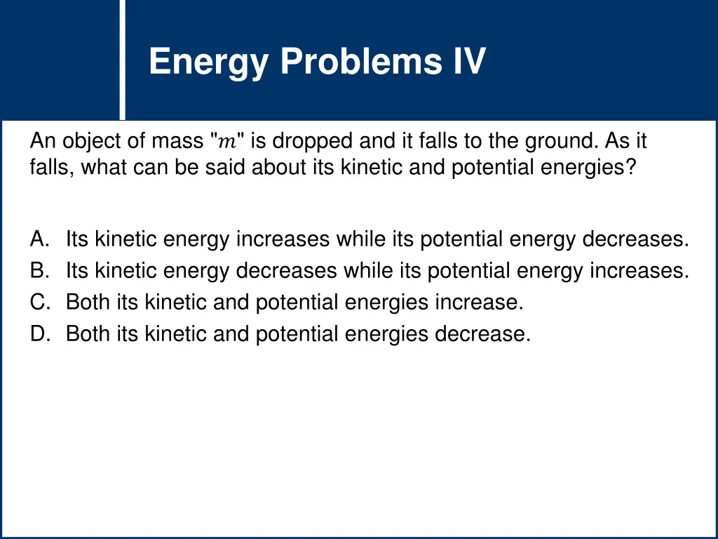 question title question title energy problems iv