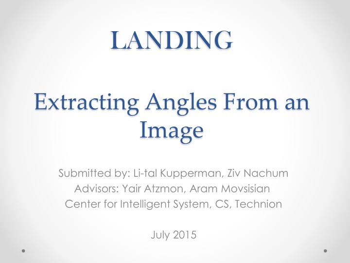 landing