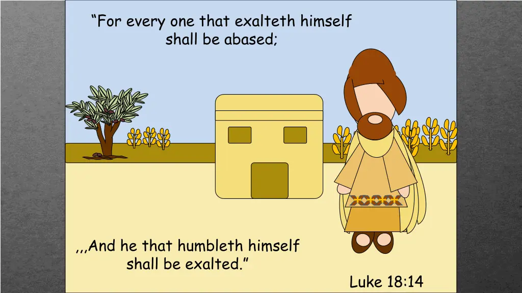 for every one that exalteth himself shall