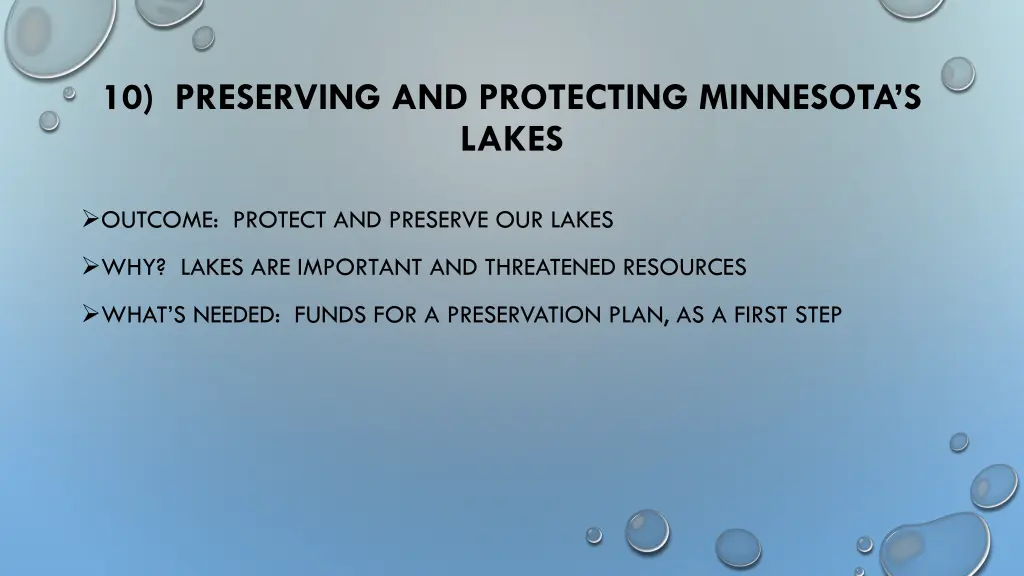10 preserving and protecting minnesota s lakes