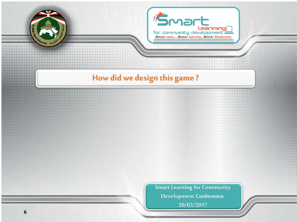 how did we design this game