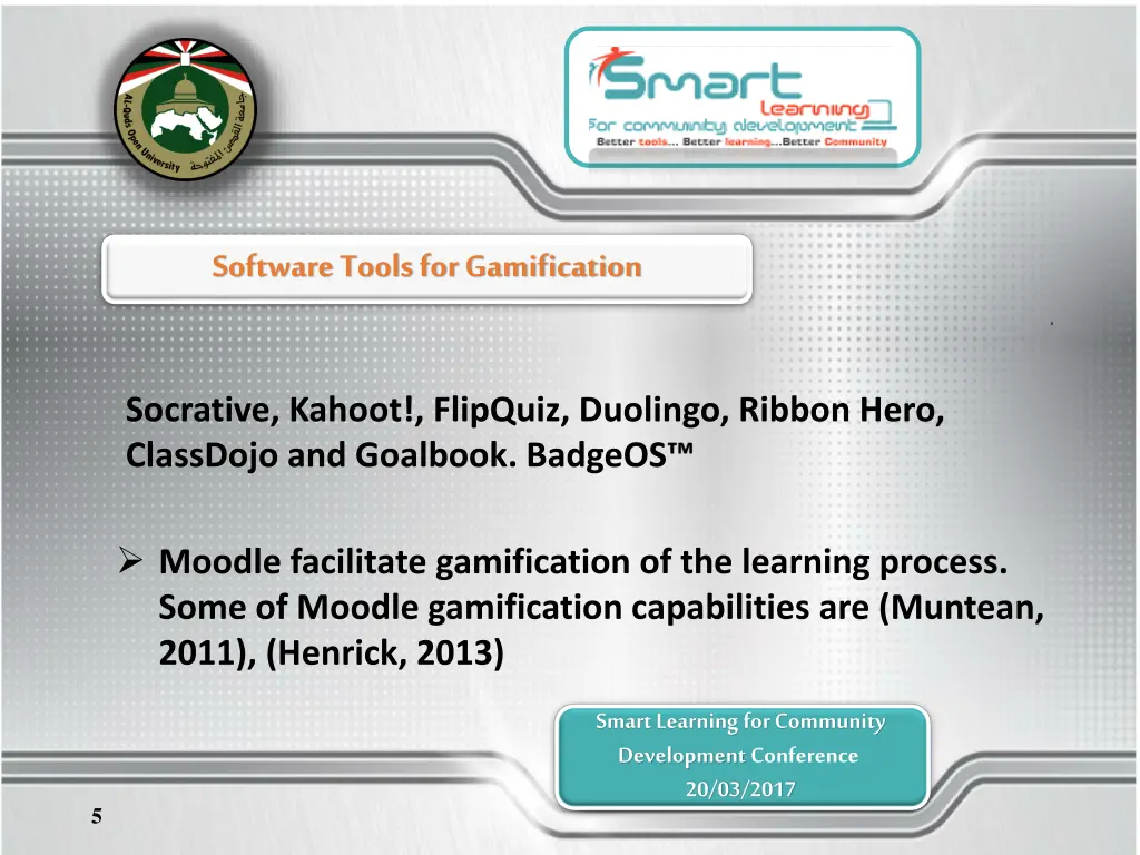 software tools for gamification