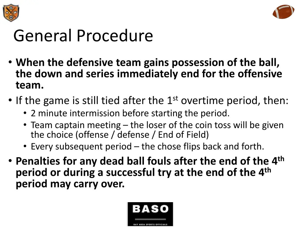 general procedure 1