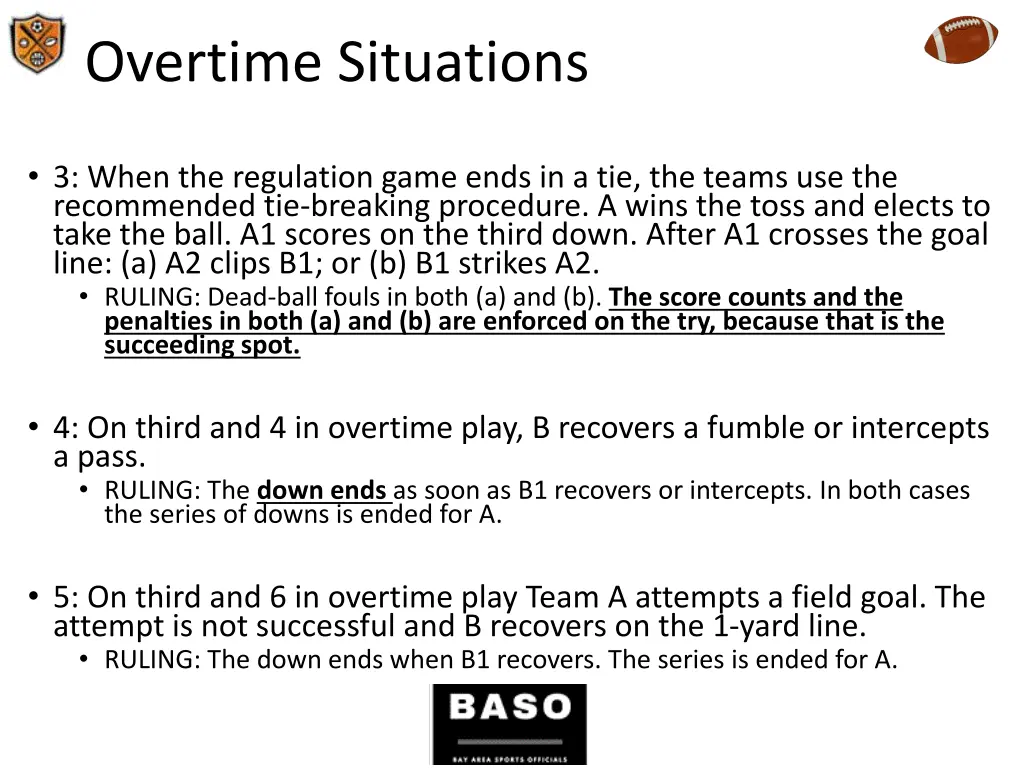 overtime situations 1
