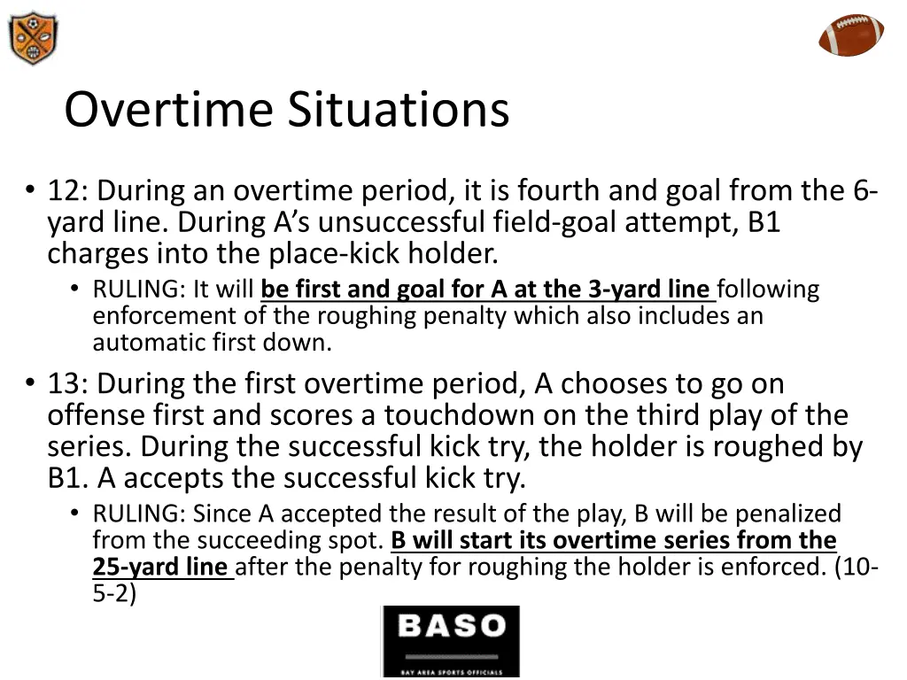 overtime situations 3