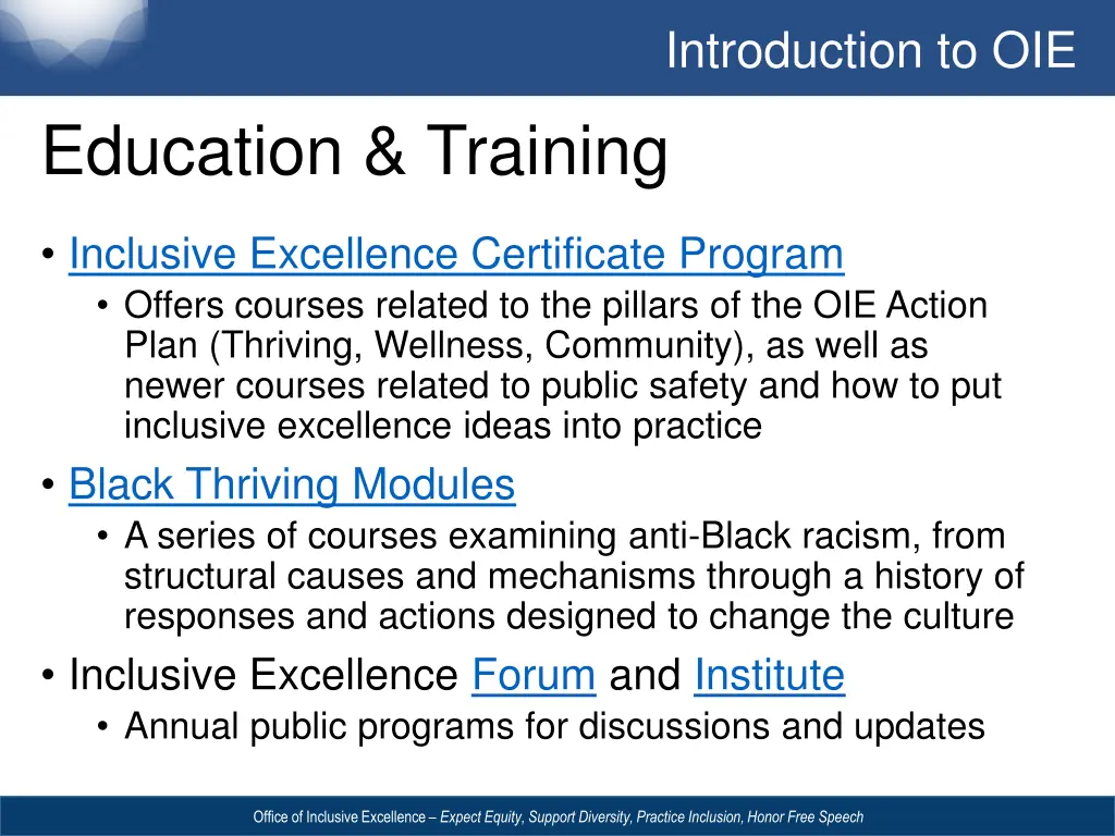 introduction to oie 2