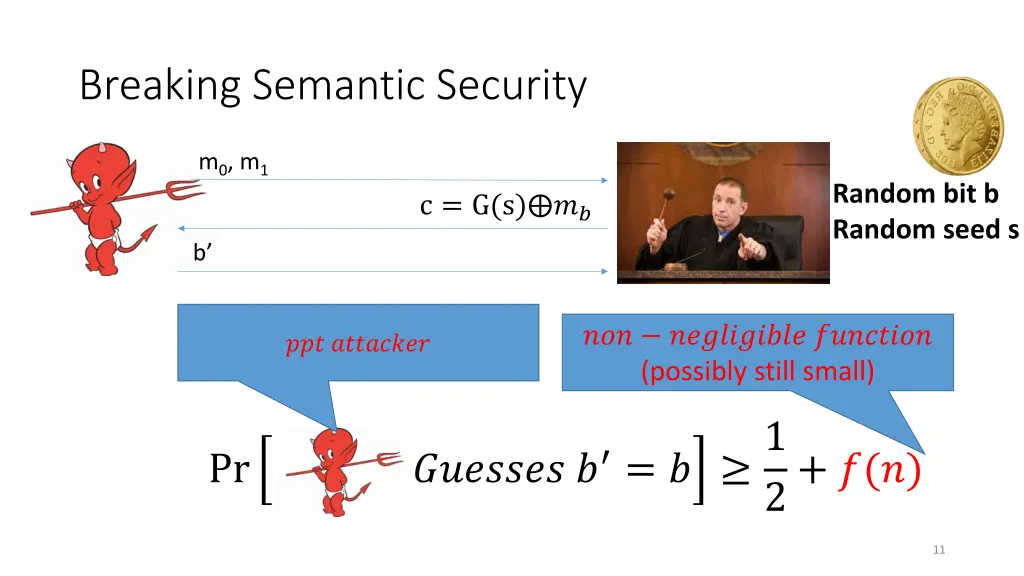 breaking semantic security