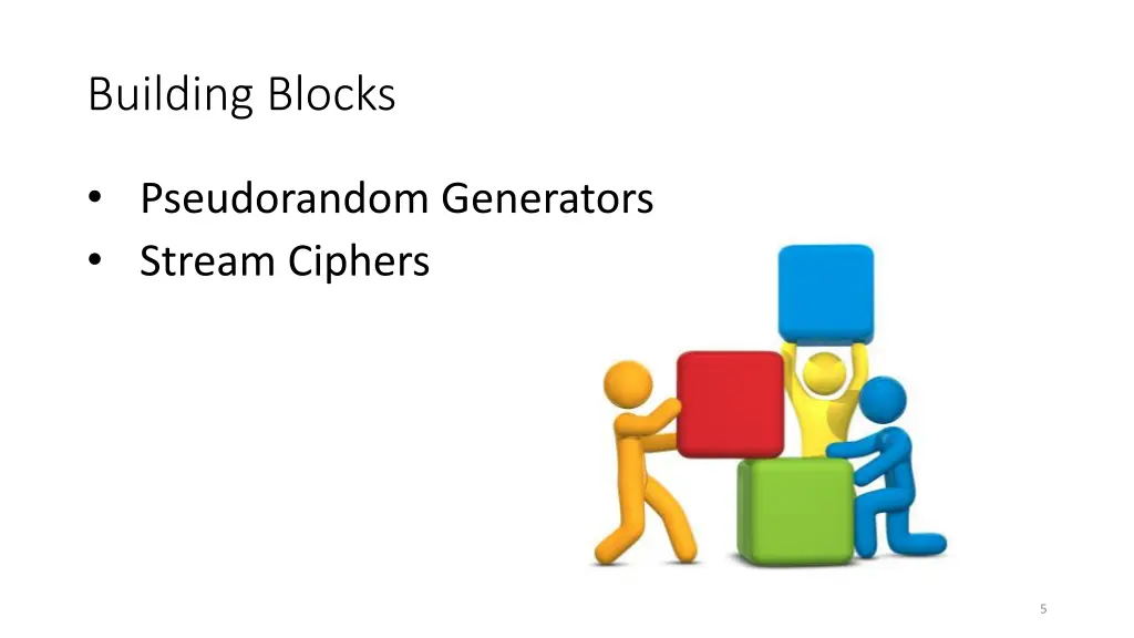 building blocks