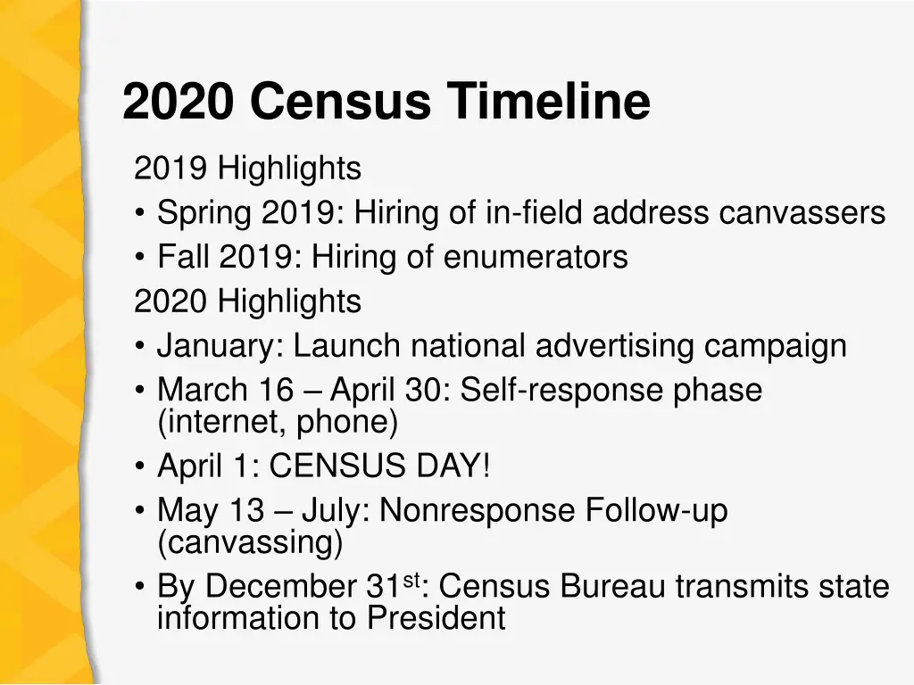 2020 census timeline