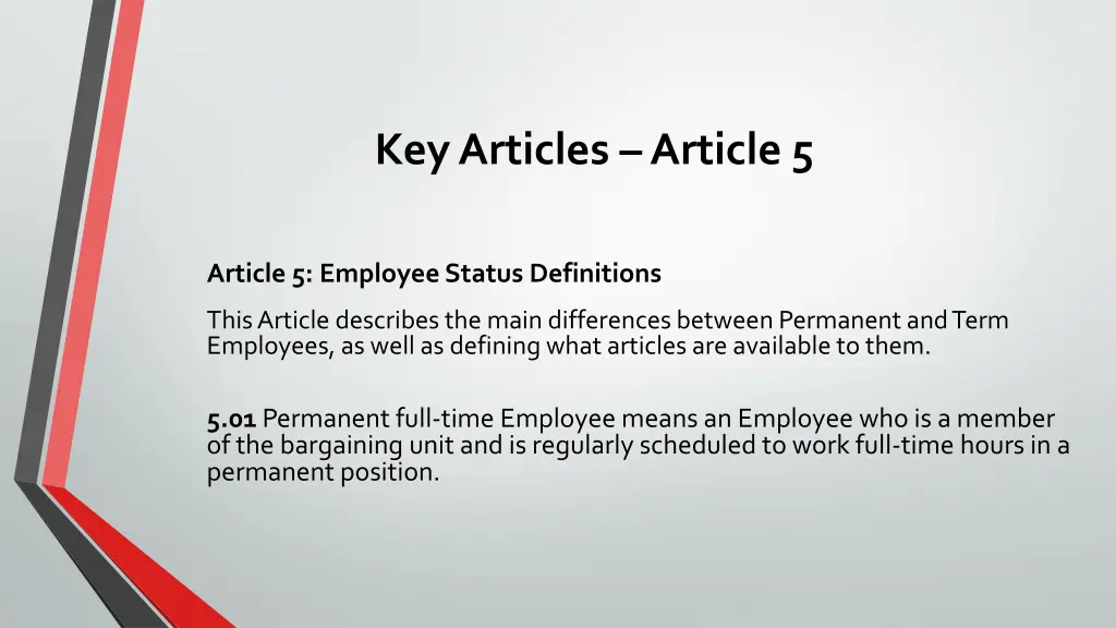 key articles article 5