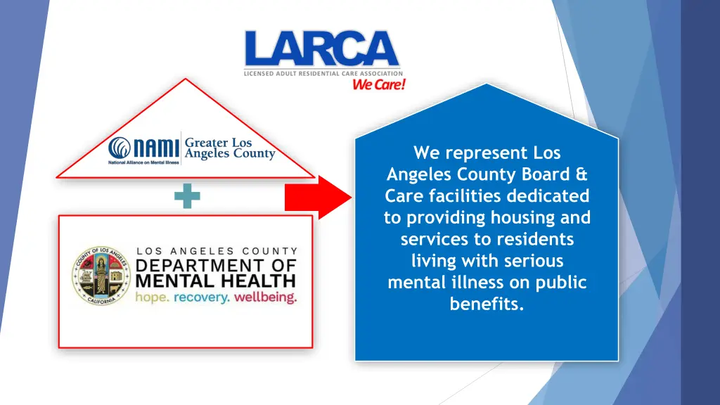we represent los angeles county board care