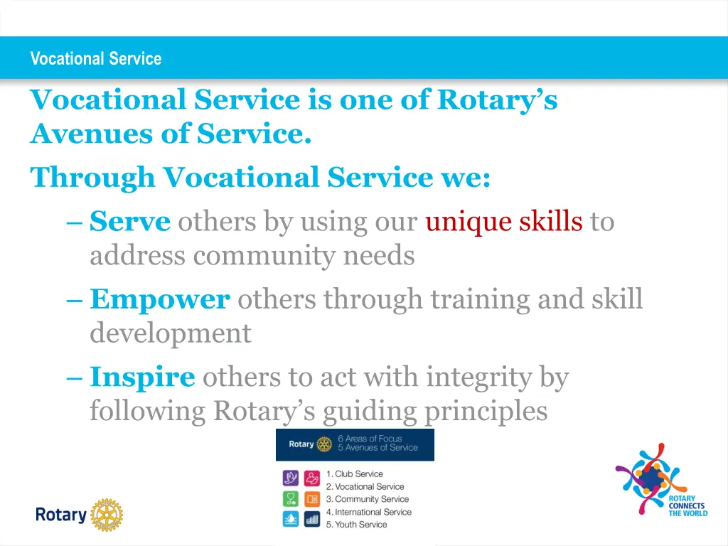 vocational service