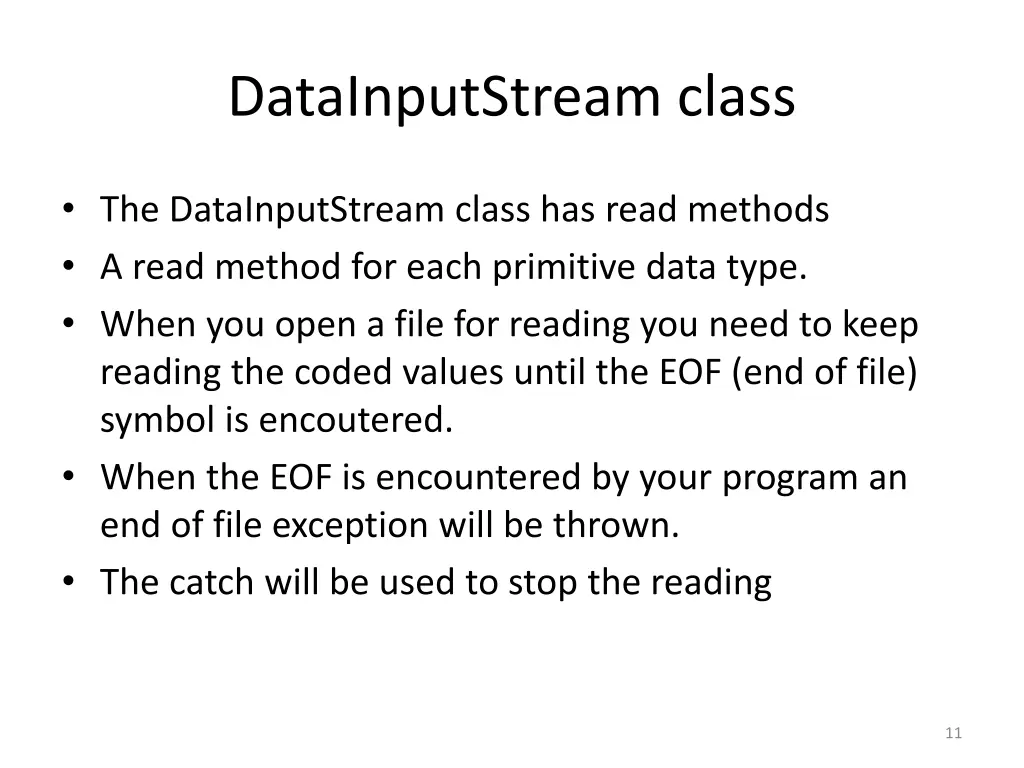 datainputstream class