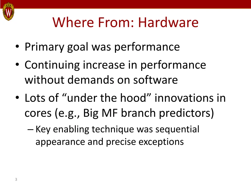 where from hardware