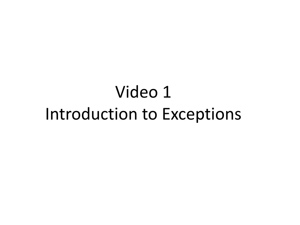 video 1 1