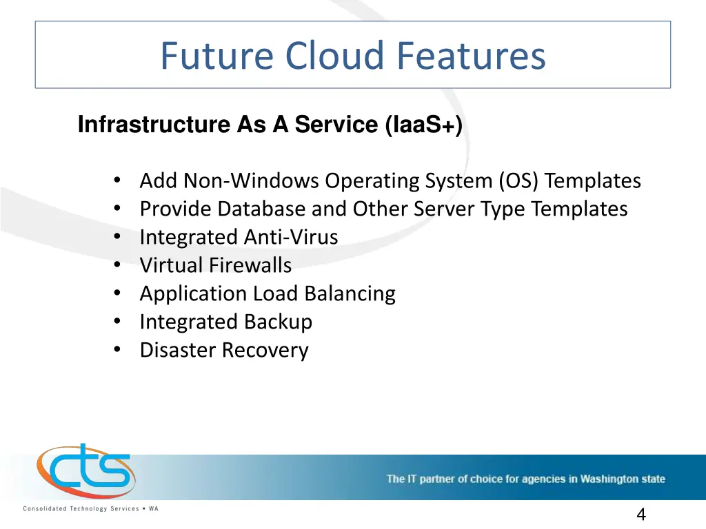 future cloud features