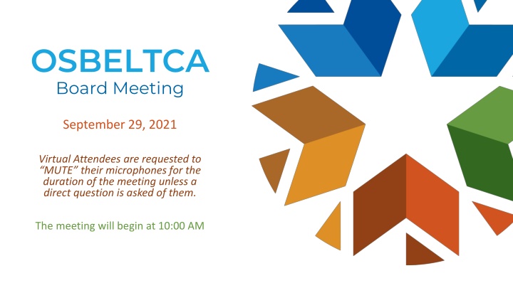osbeltca board meeting