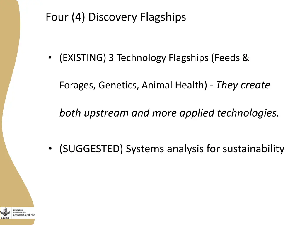 four 4 discovery flagships
