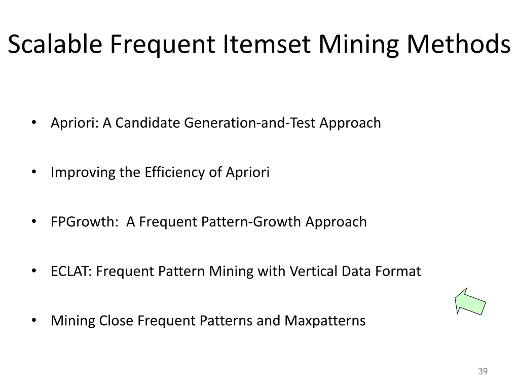 scalable frequent itemset mining methods 3