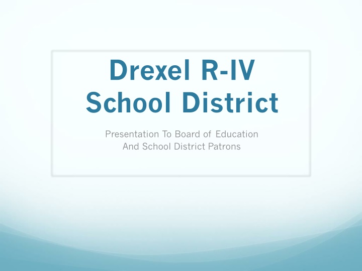 drexel r iv school district