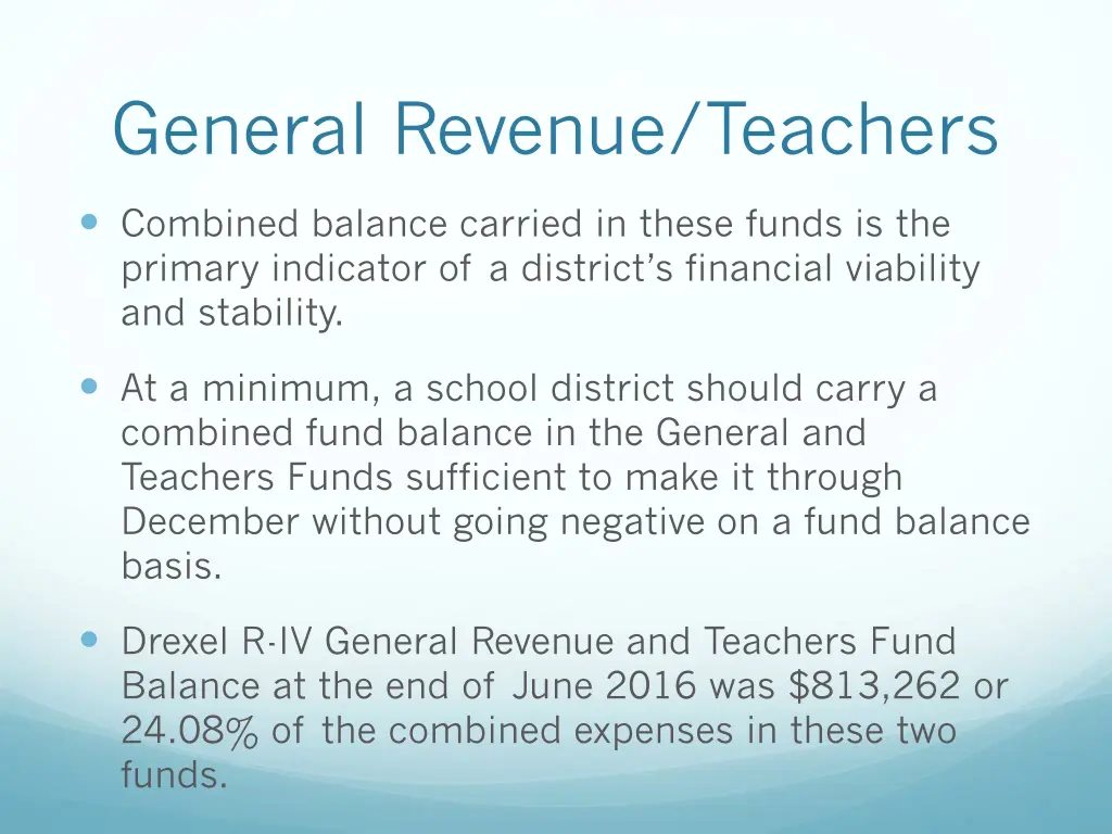 general revenue teachers 1