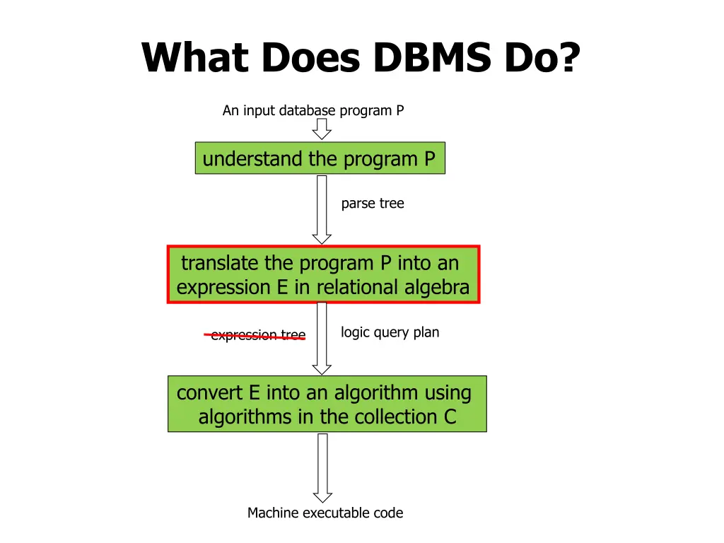 what does dbms do 1