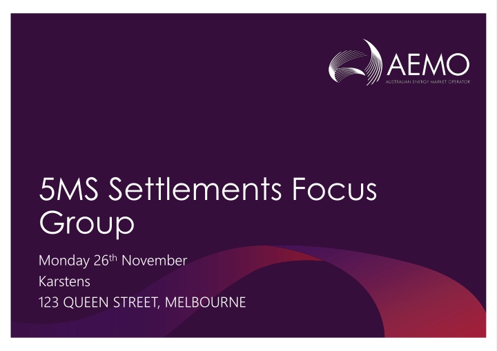 5ms settlements focus group