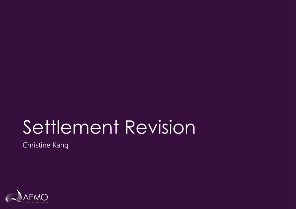 settlement revision christine kang