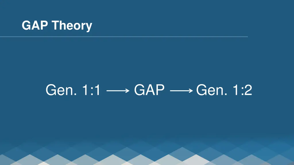 gap theory