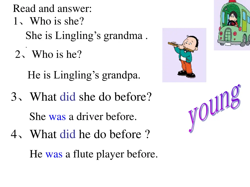 read and answer 1 who is she she is lingling