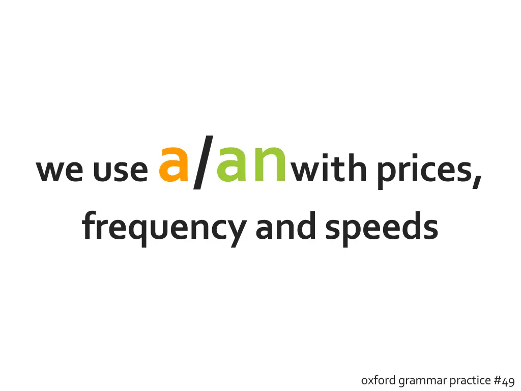 we use a an withprices frequency andspeeds