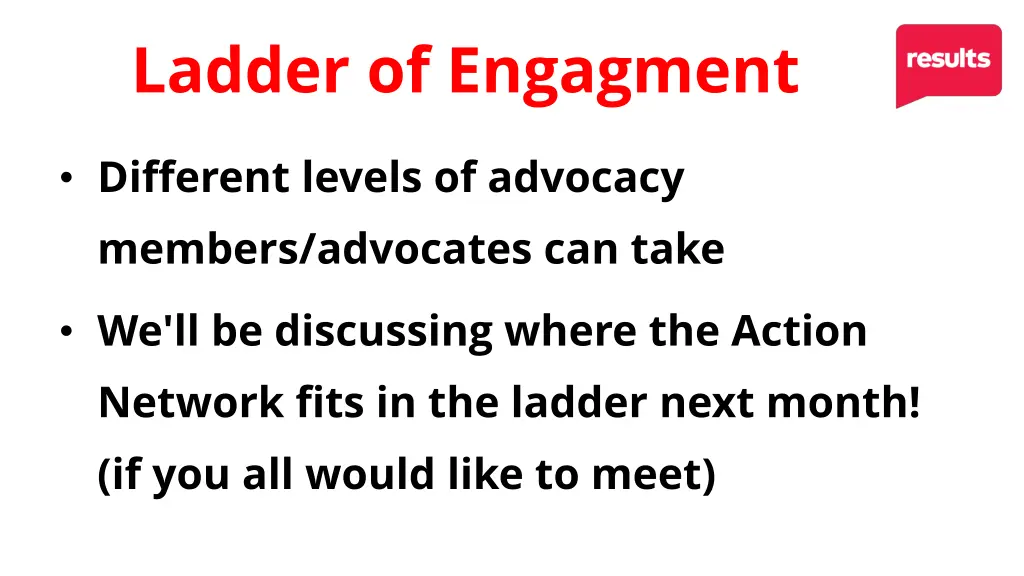 ladder of engagment