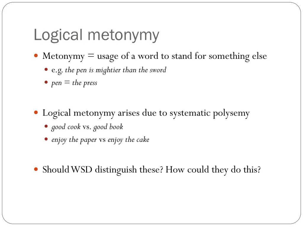 logical metonymy
