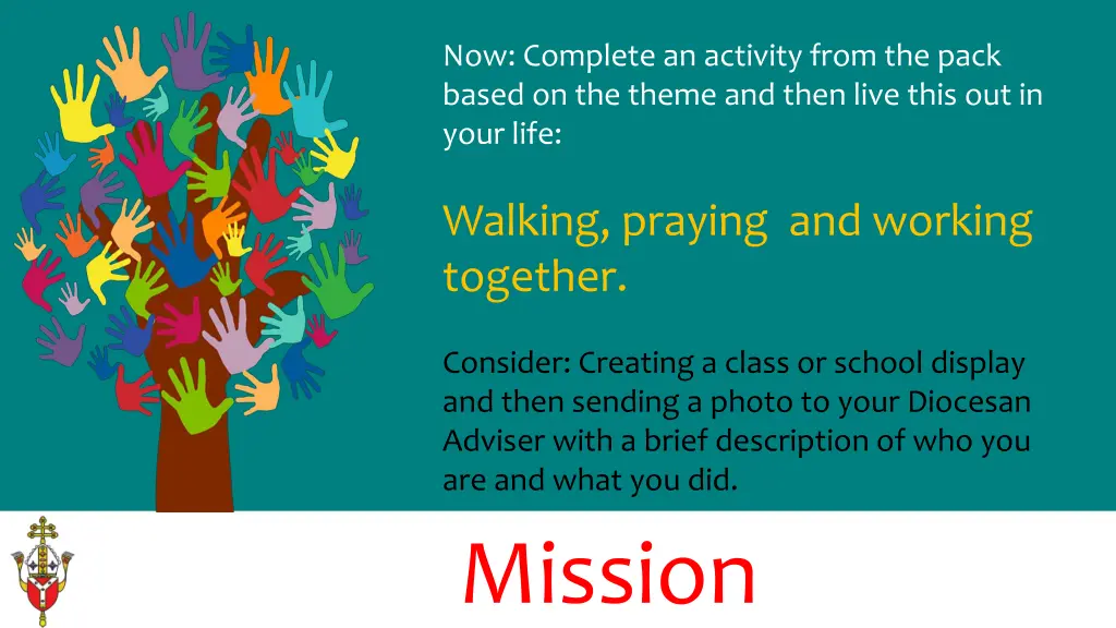 now complete an activity from the pack based