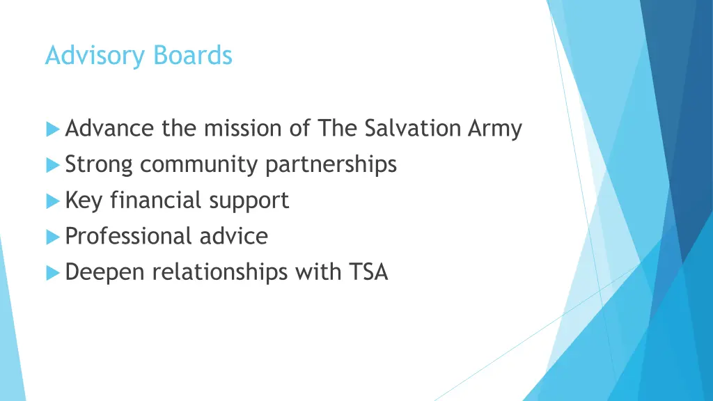 advisory boards