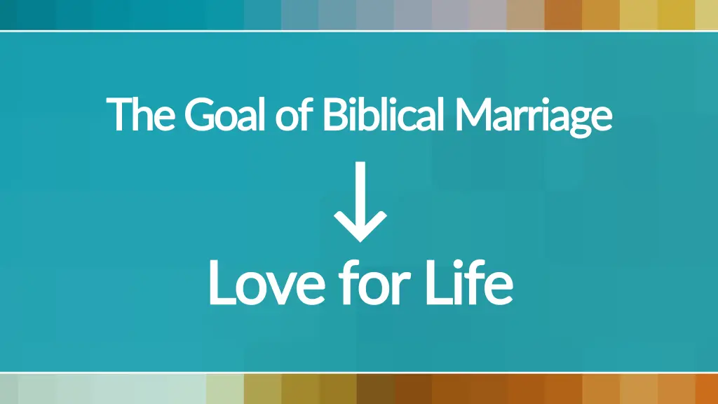 the goal of biblical the goal of biblical
