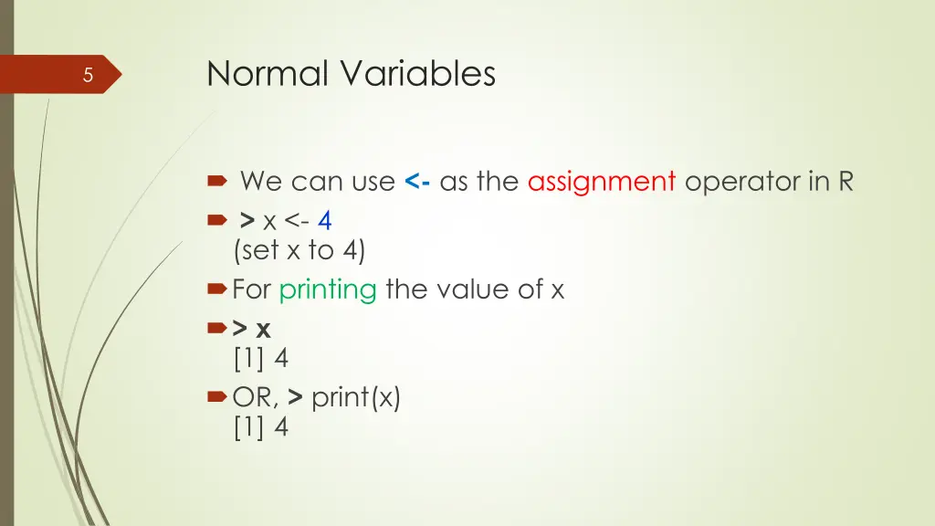normal variables