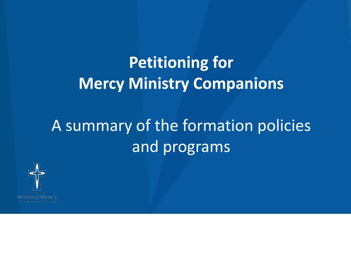 petitioning for mercy ministry companions