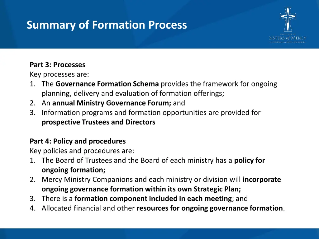 summary of formation process 1