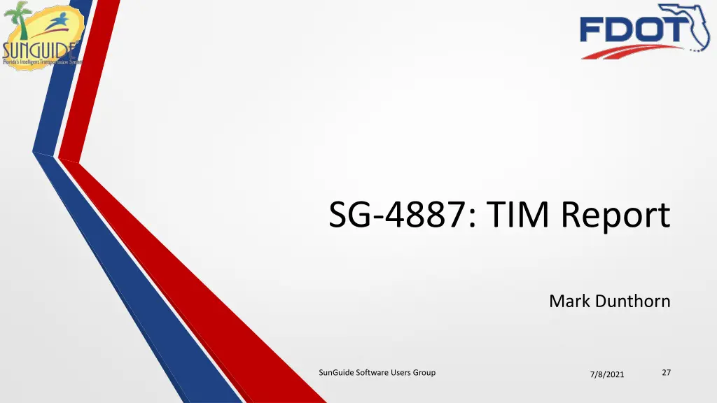sg 4887 tim report