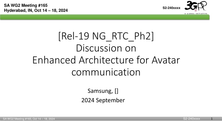 sa wg2 meeting 165 hyderabad in oct 14 18 2024