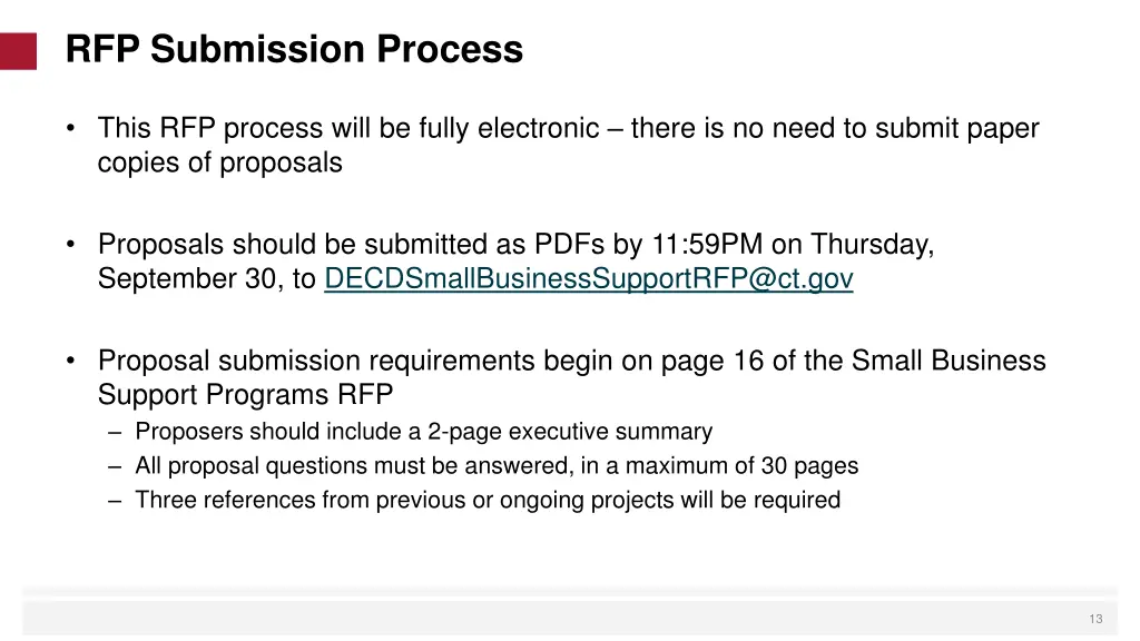 rfp submission process