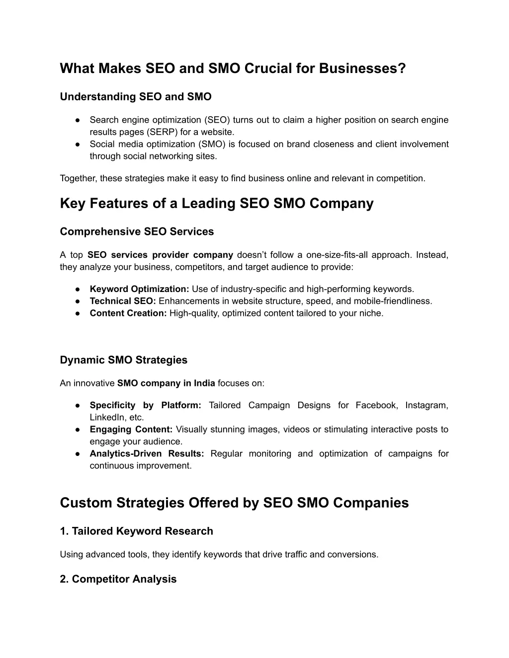 what makes seo and smo crucial for businesses