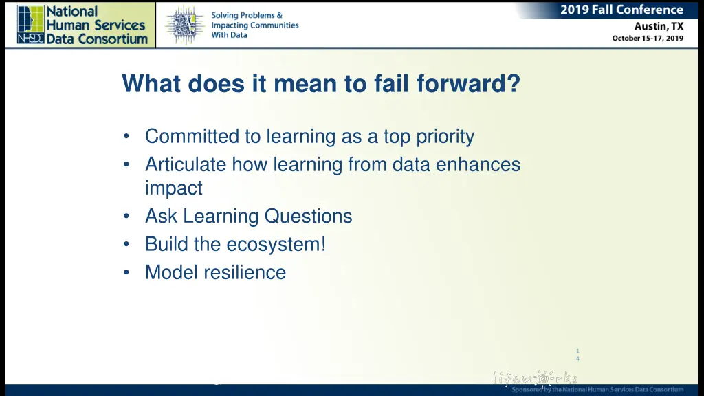 what does it mean to fail forward
